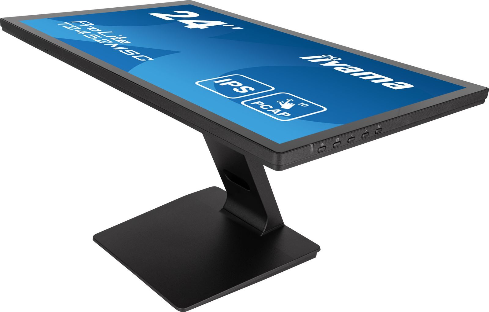 iiyama ProLite T2452MSC-B1AG Monitor PC 60,5 cm (23.8") 1920 x 1080 Pixel Full HD LED Touch screen Nero [T2452MSC-B1AG]