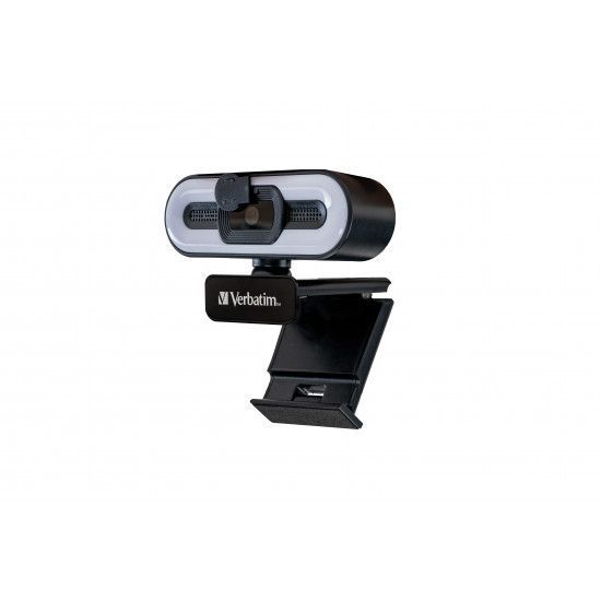 Verbatim 49579 webcam 1920 x 1080 Pixel USB 2.0 Nero [49579]