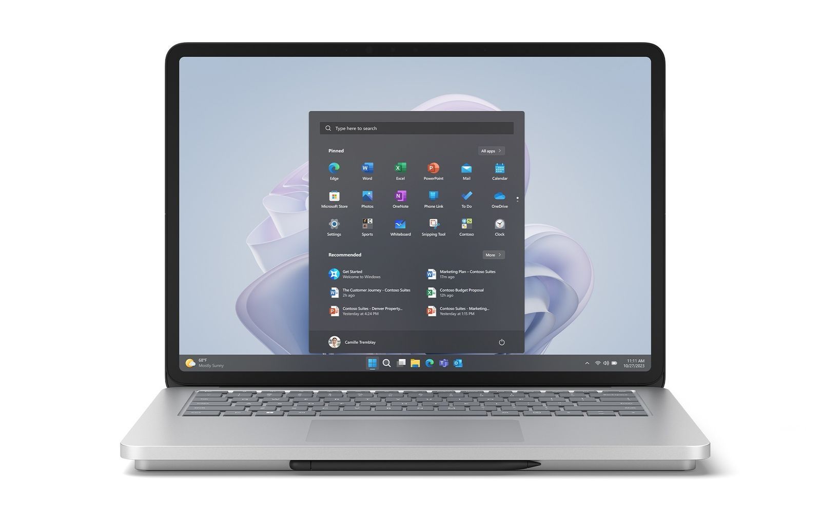 Microsoft Surface Laptop Studio 2 Ibrido (2 in 1) 36,6 cm (14.4") Touch screen Intel Core i7 i7-13800H 32 GB LPDDR5x-SDRAM 1 TB SSD NVIDIA GeForce RTX 4050 Wi-Fi 6E (802.11ax) Windows 11 Pro Platino [Z1J-00010]