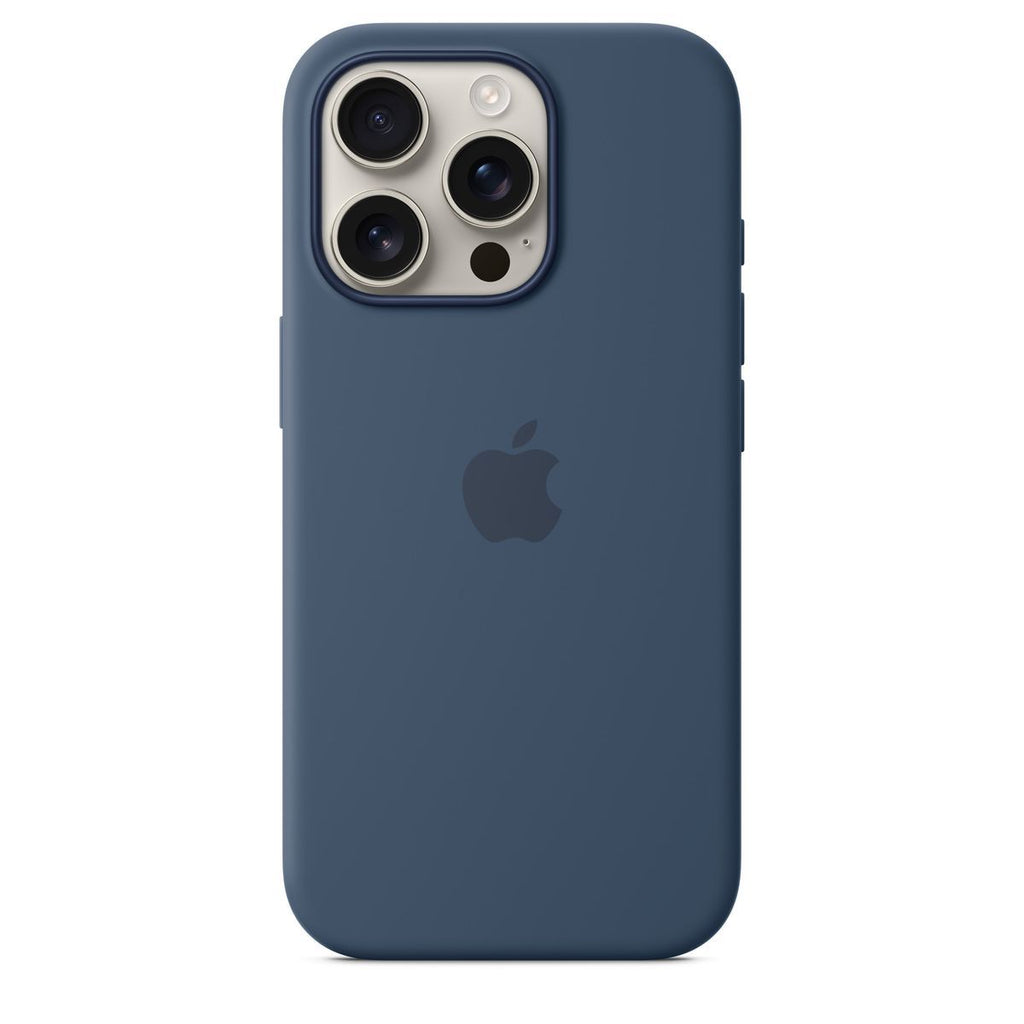 Apple Custodia MagSafe in silicone per iPhone 16 Pro - Denim [MYYK3ZM/A]