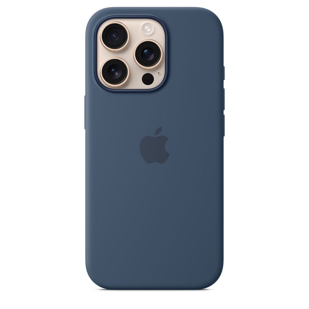 Apple Custodia MagSafe in silicone per iPhone 16 Pro - Denim [MYYK3ZM/A]