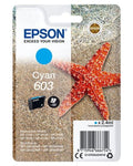 Epson Singlepack Cyan 603 Ink [C13T03U24010]