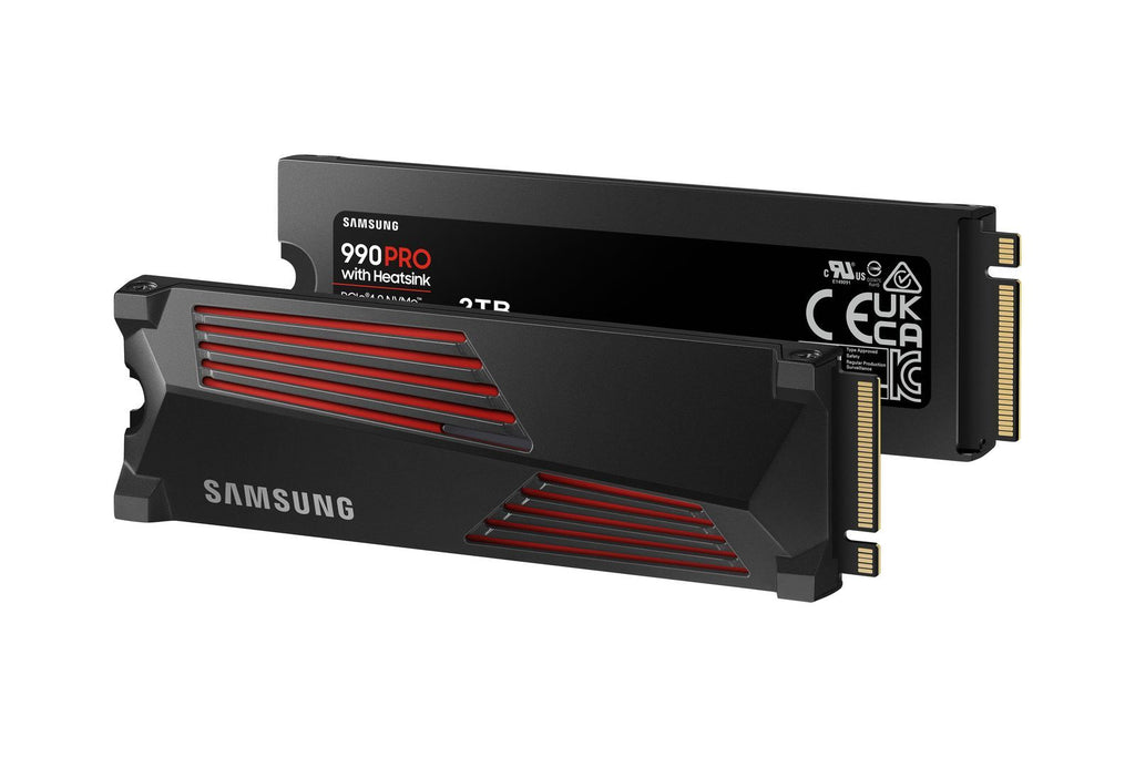 Samsung 990 PRO NVMe 2TB con Dissipatore di calore, SSD interno [MZ-V9P2T0GW]