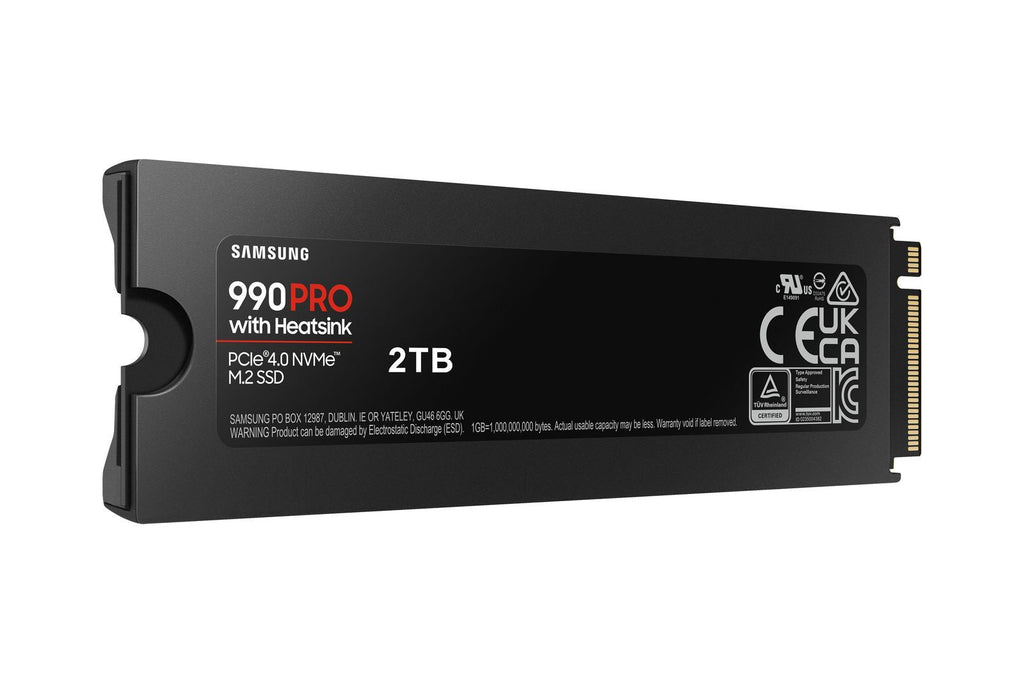 Samsung 990 PRO NVMe 2TB con Dissipatore di calore, SSD interno [MZ-V9P2T0GW]