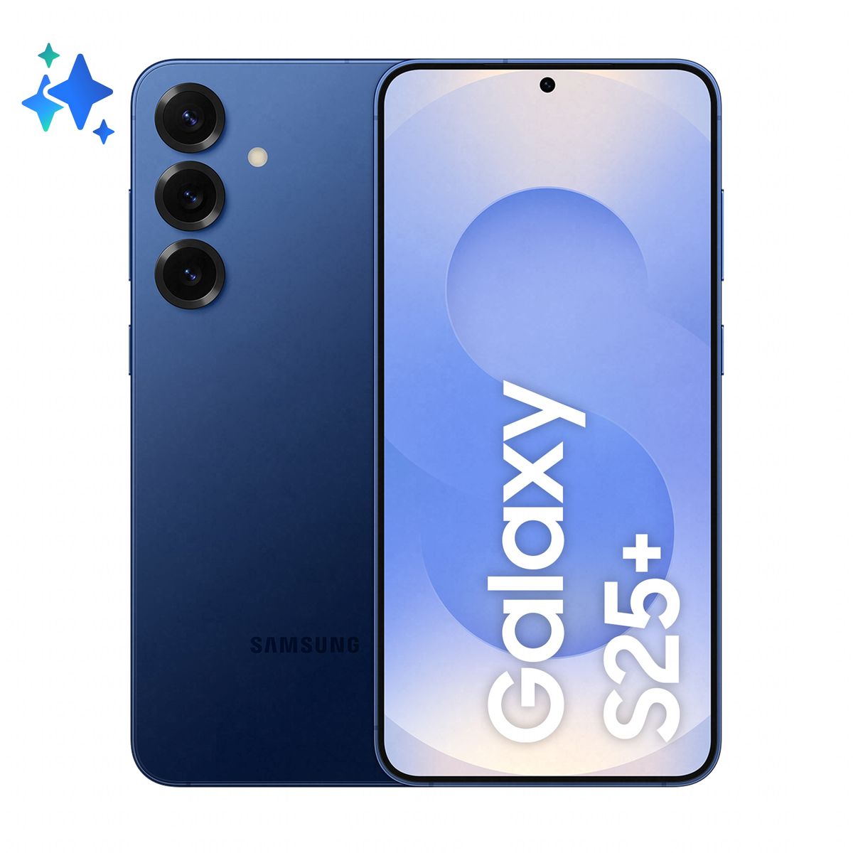 Samsung Galaxy S25+ Smartphone AI, Display 6.7'' QHD+ Dynamic AMOLED 2X, Fotocamera 50MP, RAM 12GB, 512GB, 4.900 mAh, Navy [SM-S936BDBGEUE]