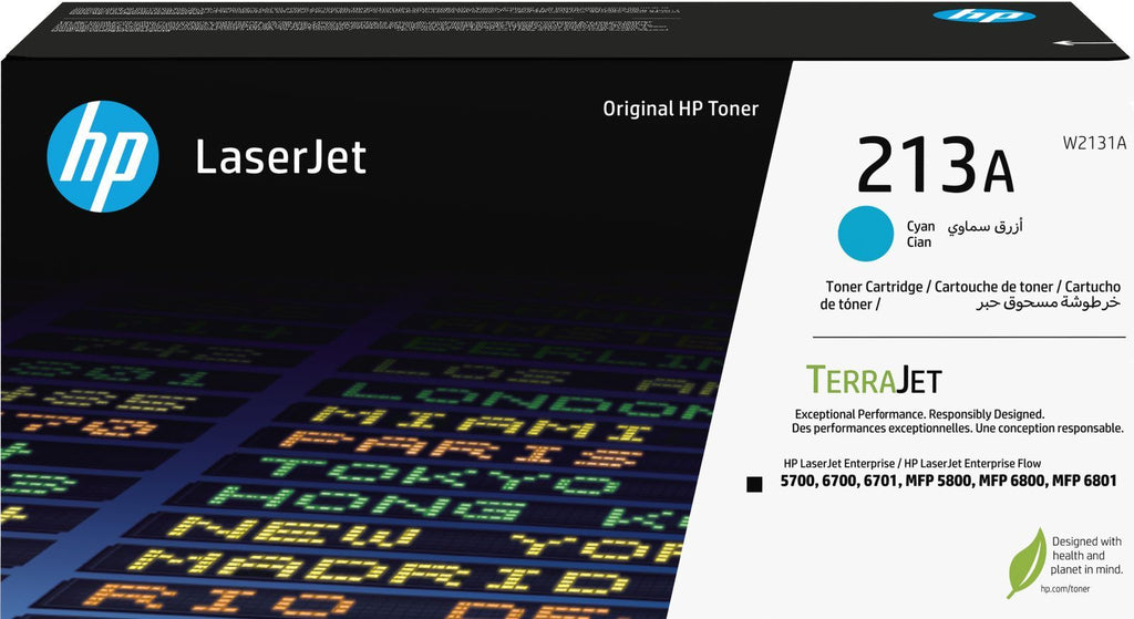 HP Cartuccia toner originale ciano LaserJet 213A [W2131A]