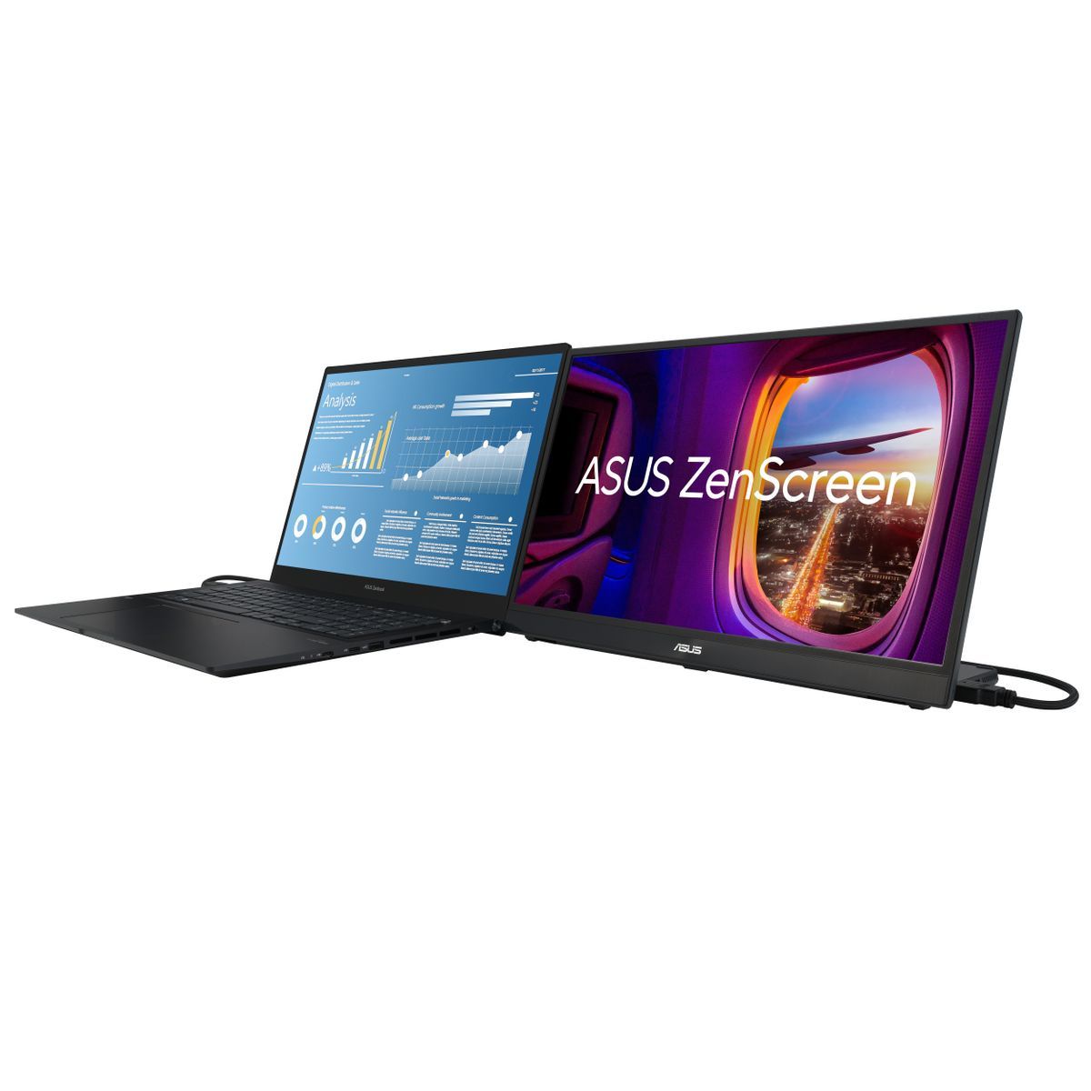 ASUS ZenScreen MB17AHG Monitor PC 43,9 cm (17.3") 1920 x 1080 Pixel Full HD Nero [MB17AHG]