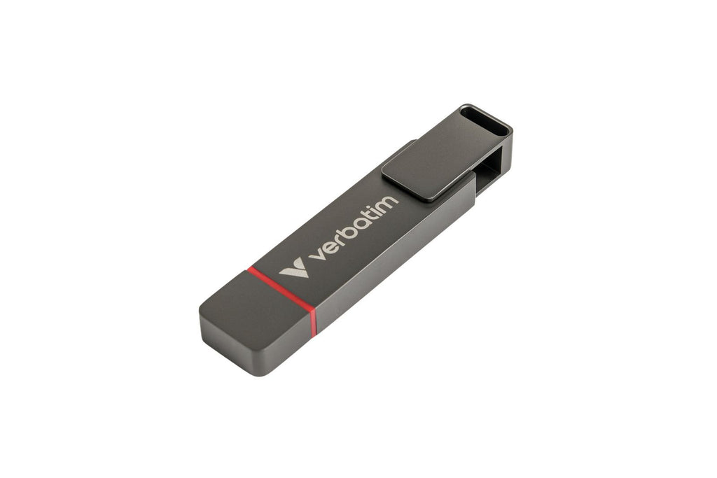 Verbatim Dual QuickStick unità flash USB 1 TB USB Type-A / USB Type-C 3.2 Gen 1 (3.1 Gen 1) Grigio [32043]