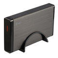 i-tec MYSAFE35U401 contenitore di unità di archiviazione Box esterno HDD Nero, Metallico 3.5" [MYSAFE35U401]