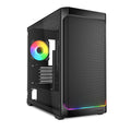 Sharkoon MK4W RGB Strip Micro Tower Nero [MK4WRGBSTRIPBLACK]