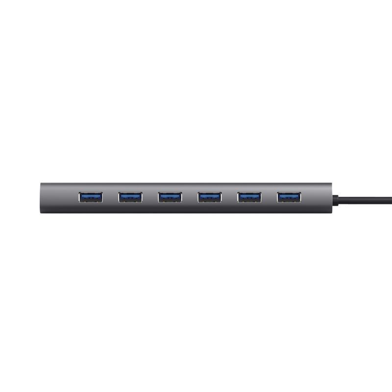 Trust Halyx USB 3.2 Gen 1 (3.1 Gen 1) Type-A 5000 Mbit/s Argento [24967]
