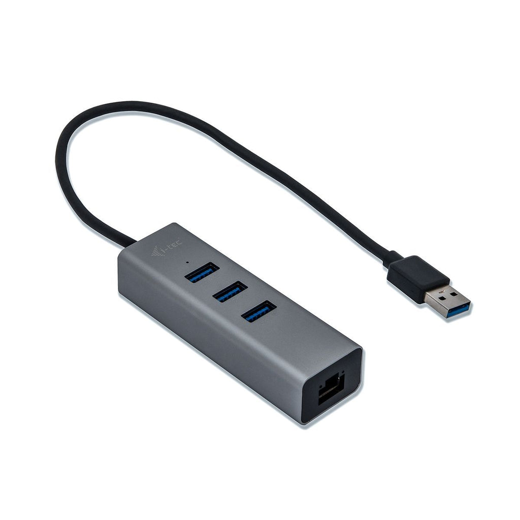 i-tec Metal U3METALG3HUB hub di interfaccia USB 3.2 Gen 1 (3.1 Gen 1) Type-A 5000 Mbit/s Grigio [U3METALG3HUB]