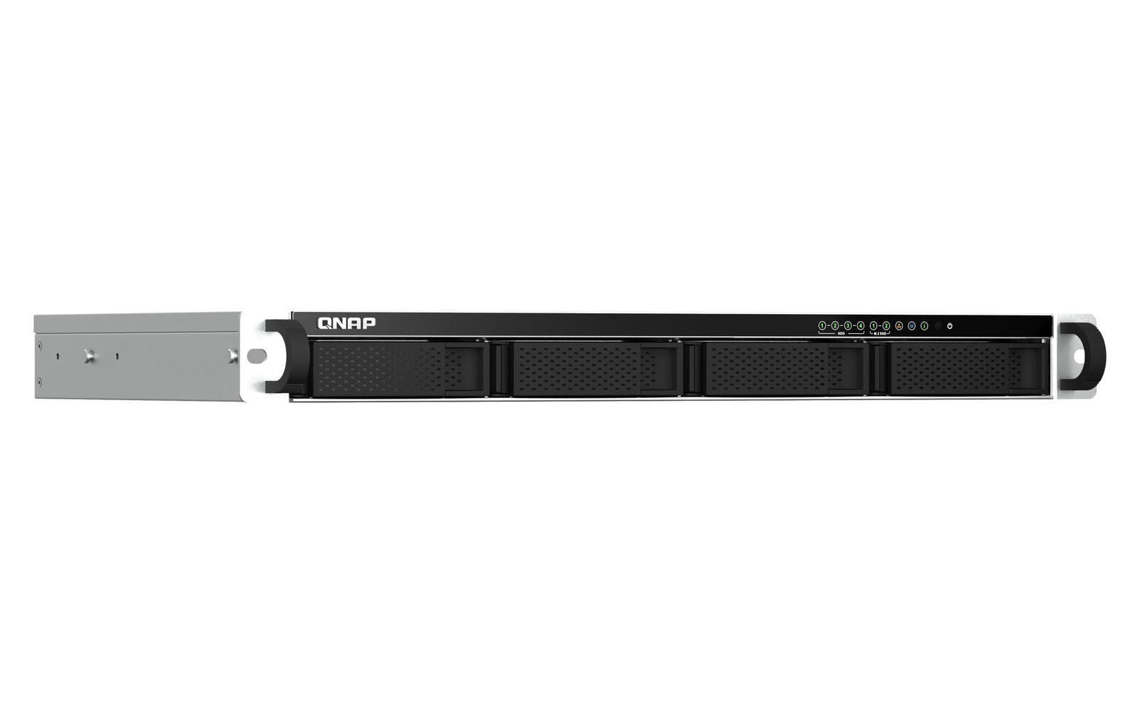 QNAP TS-464eU NAS Rack (1U) Intel Celeron N5095 8 GB DDR4 QNAP Turbo System Nero [TS-464EU-8G]