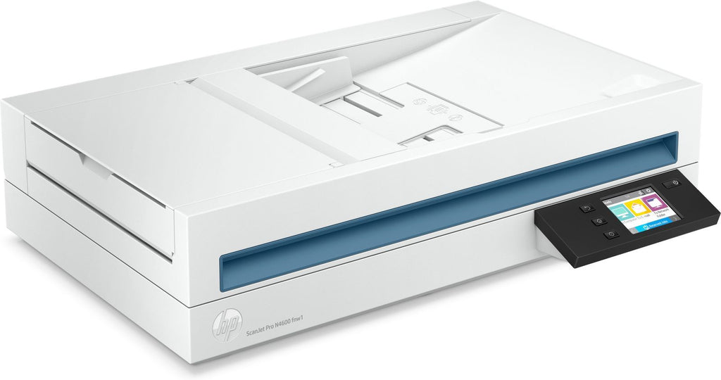 HP Scanjet Pro N4600 fnw1 Scanner piano e ADF 1200 x 1200 DPI A5 Bianco [20G07A#B19]