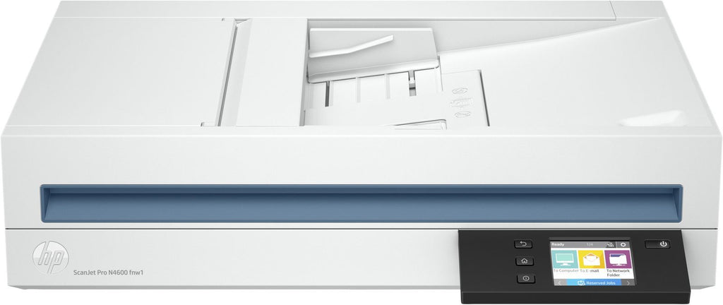 HP Scanjet Pro N4600 fnw1 Scanner piano e ADF 1200 x 1200 DPI A5 Bianco [20G07A#B19]