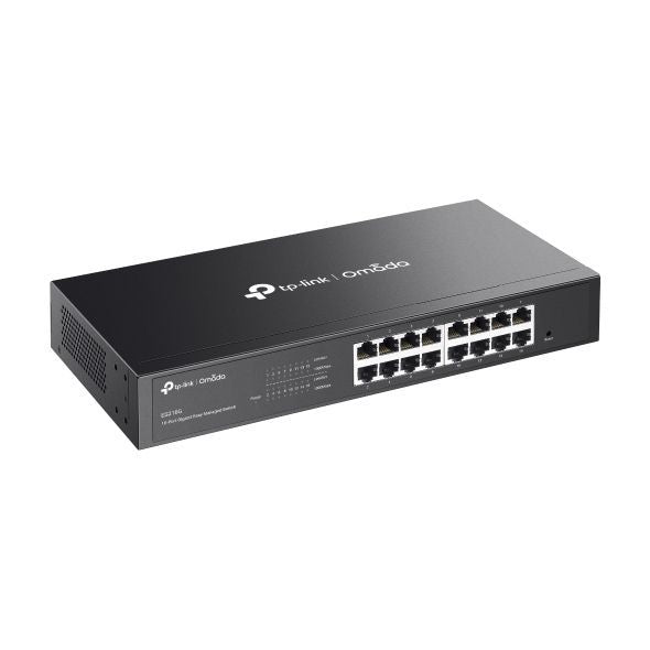 TP-Link ES216G switch di rete Gestito Gigabit Ethernet (10/100/1000) Nero [ES216G]