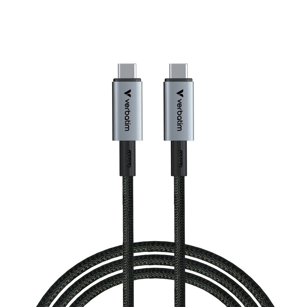 VERBATIM SYNC CHARGE CABLE USB-C 240W 40GBPS 1,2M [31847]