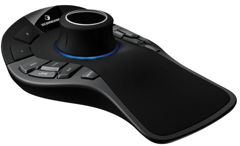 3Dconnexion SpaceMouse Pro USB Nero, Grigio [3DX-700040]