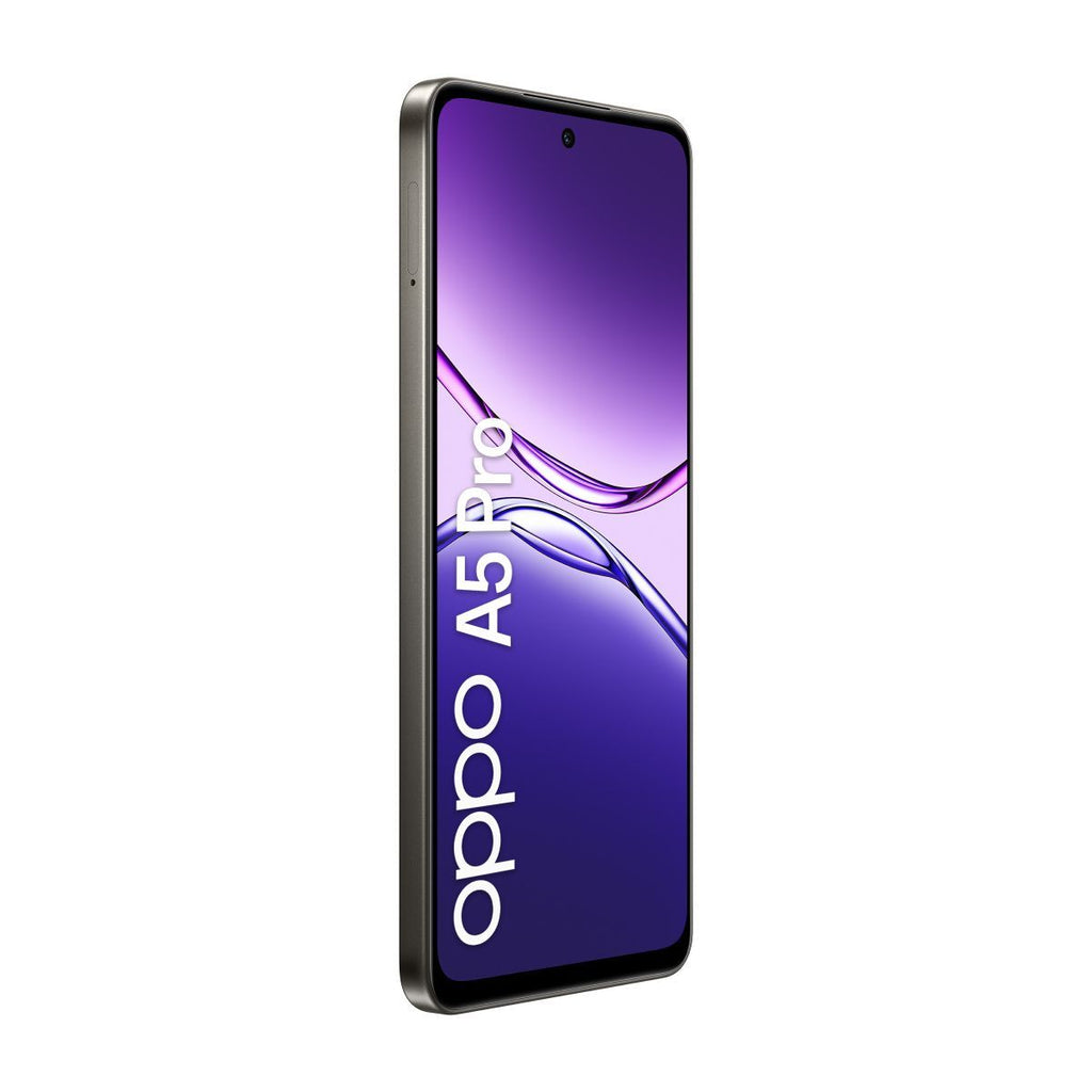 OPPO A5 Pro Smartphone, Foto AI 50MP, Frontale 8MP, Display 6.67 90HZ LCD HD+, 5800mAh, RAM 8(Esp4GB/6GB/8GB)+ROM 256GB (esp1TB), IP69, [Versione Italia], Black Brown [0150870287]