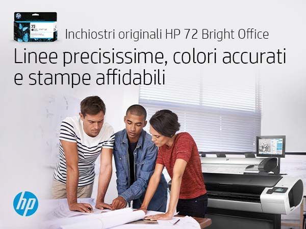 HP Cartuccia inchiostro giallo 72, 130 ml [C9373A]