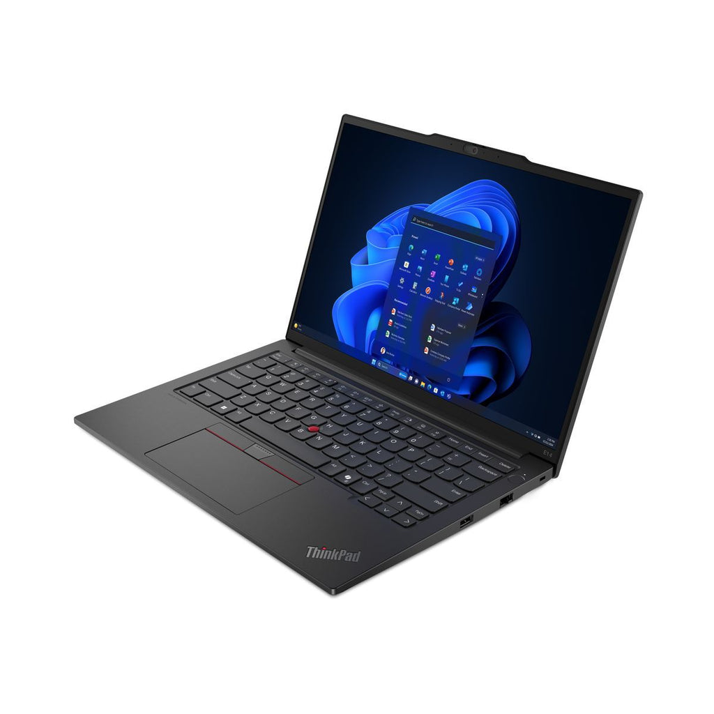 Lenovo ThinkPad E14 Intel Core Ultra 7 155H Computer portatile 35,6 cm (14") WUXGA 16 GB DDR5-SDRAM 512 GB SSD Wi-Fi 6E (802.11ax) Windows 11 Pro Nero [21M7002XIX]