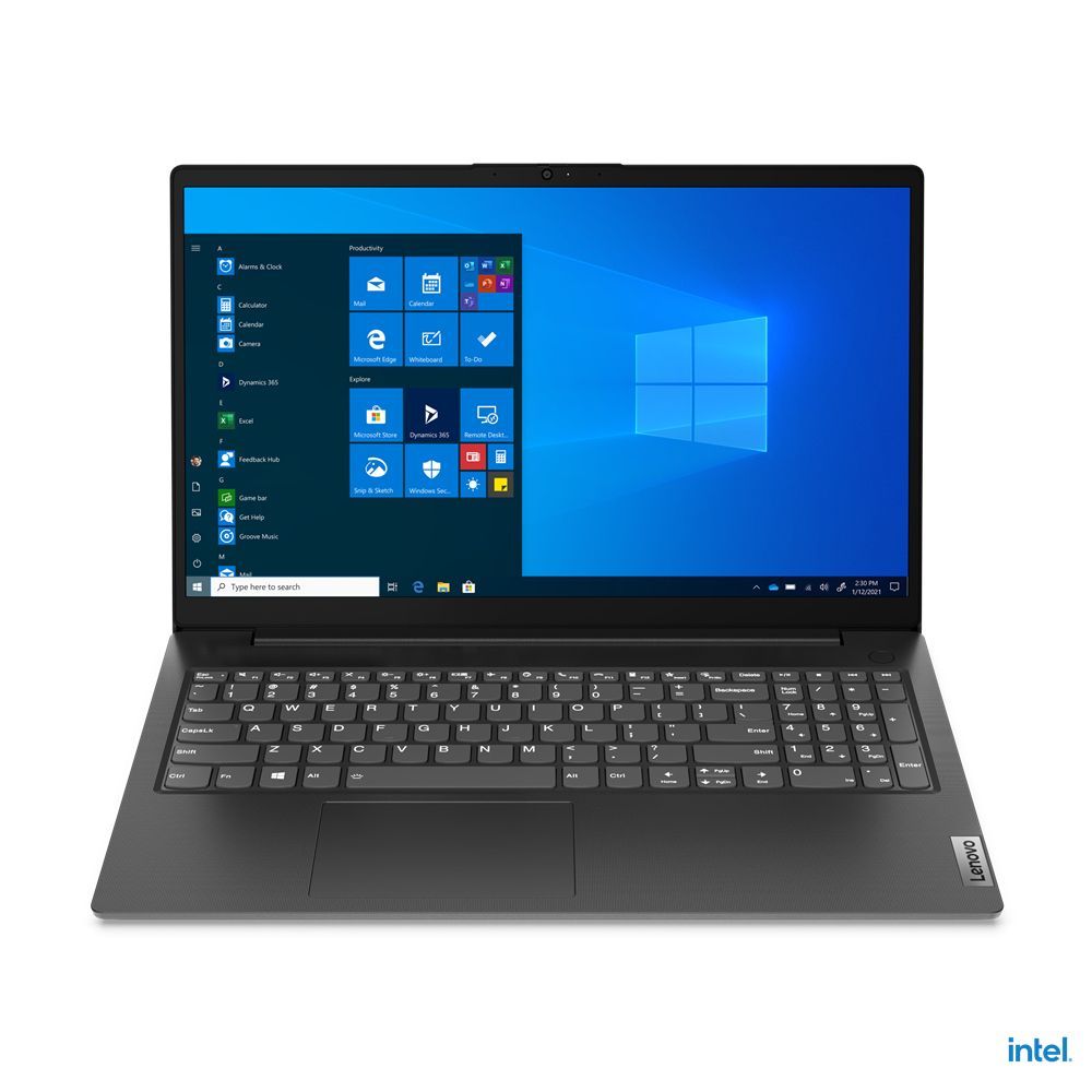 Lenovo V15 Intel Celeron N N4500 Computer portatile 39,6 cm (15.6") Full HD 8 GB DDR4-SDRAM 256 GB SSD Wi-Fi 5 (802.11ac) FreeDOS Nero [82QY00PEIX]