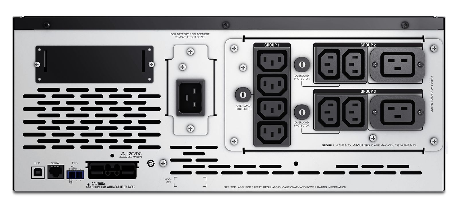 APC Smart-UPS gruppo di continuità (UPS) A linea interattiva 3 kVA 2700 W 10 presa(e) AC [SMX3000HV]