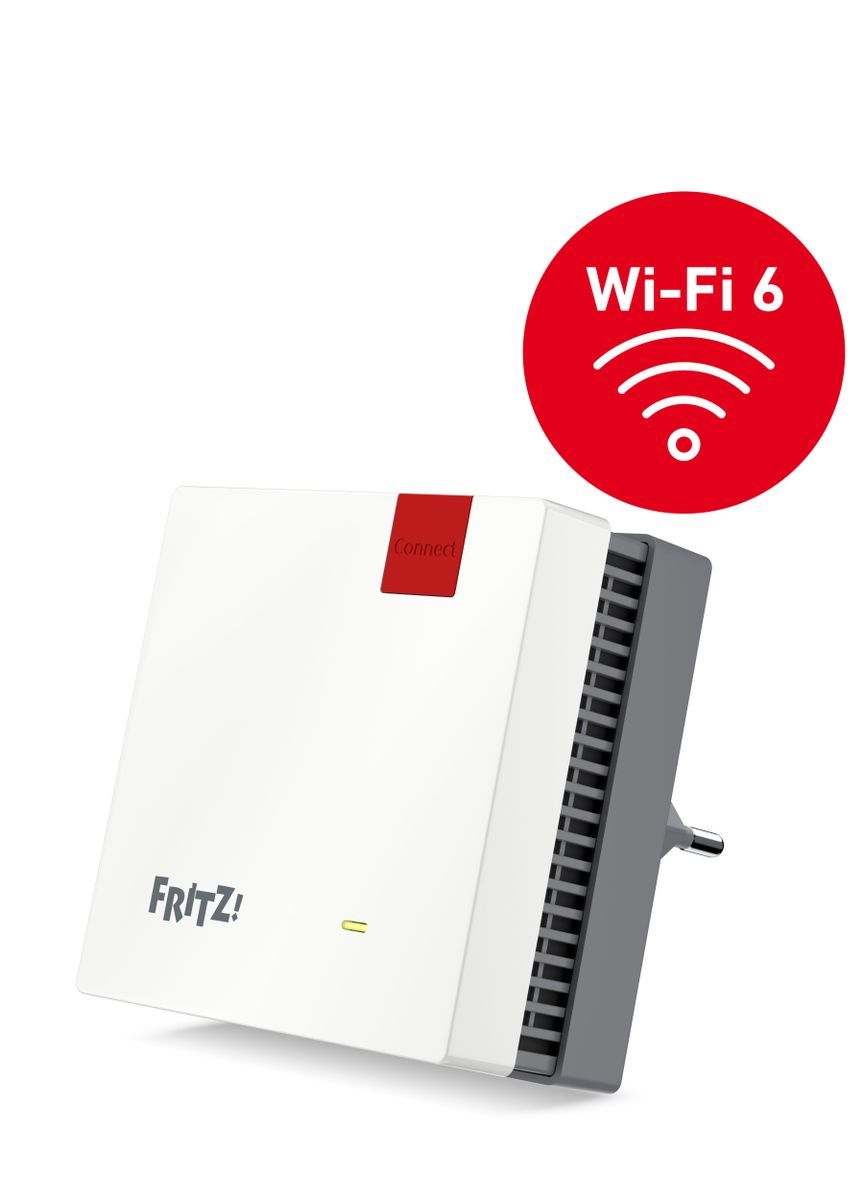 FRITZ!Repeater 1200 AX Ripetitore di rete 2400 Mbit/s Bianco [20002973]