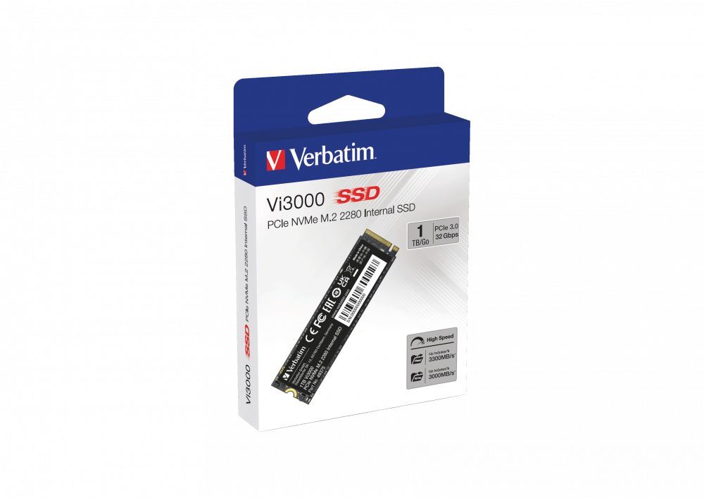 Verbatim Vi3000 M.2 1 TB PCI Express 3.0 NVMe [49375]