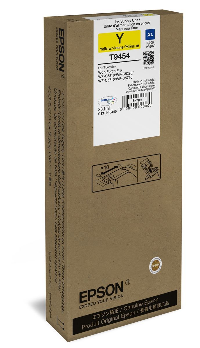 Epson WF-C5xxx Series Ink Cartridge XL Yellow [C13T945440]