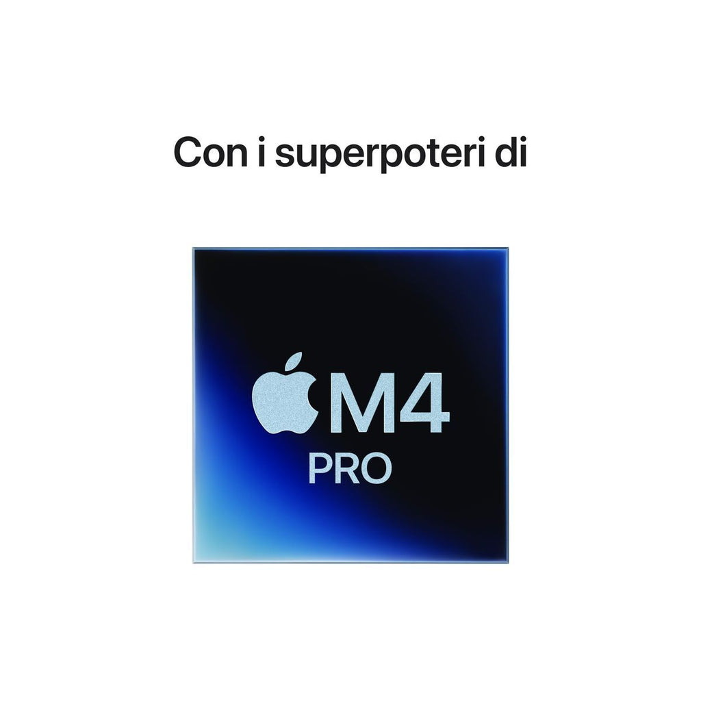 Apple Mac mini - Chip M4 Pro 12core CPU, 16core GPU, 24GB, 512GB SSD [MCX44T/A]