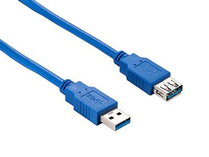 Hamlet XCU3A-MF18 cavo USB USB 3.2 Gen 1 (3.1 Gen 1) 1,8 m USB A Blu [XCU3A-MF18]