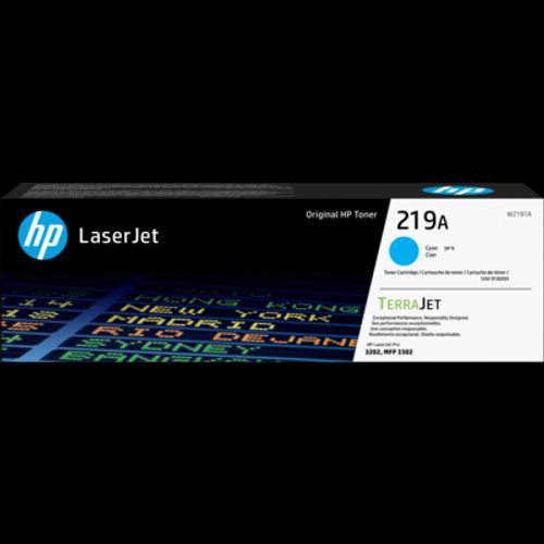 HP Cartuccia toner ciano originale LaserJet 219A [W2191A]