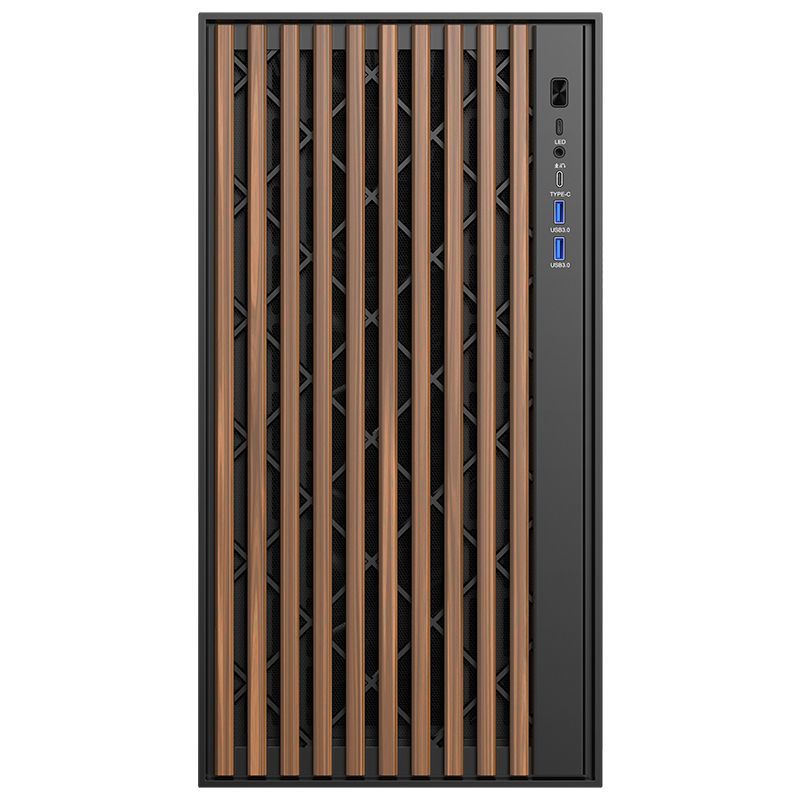 itek WOODY Tower Nero [ITGCAWO28B]