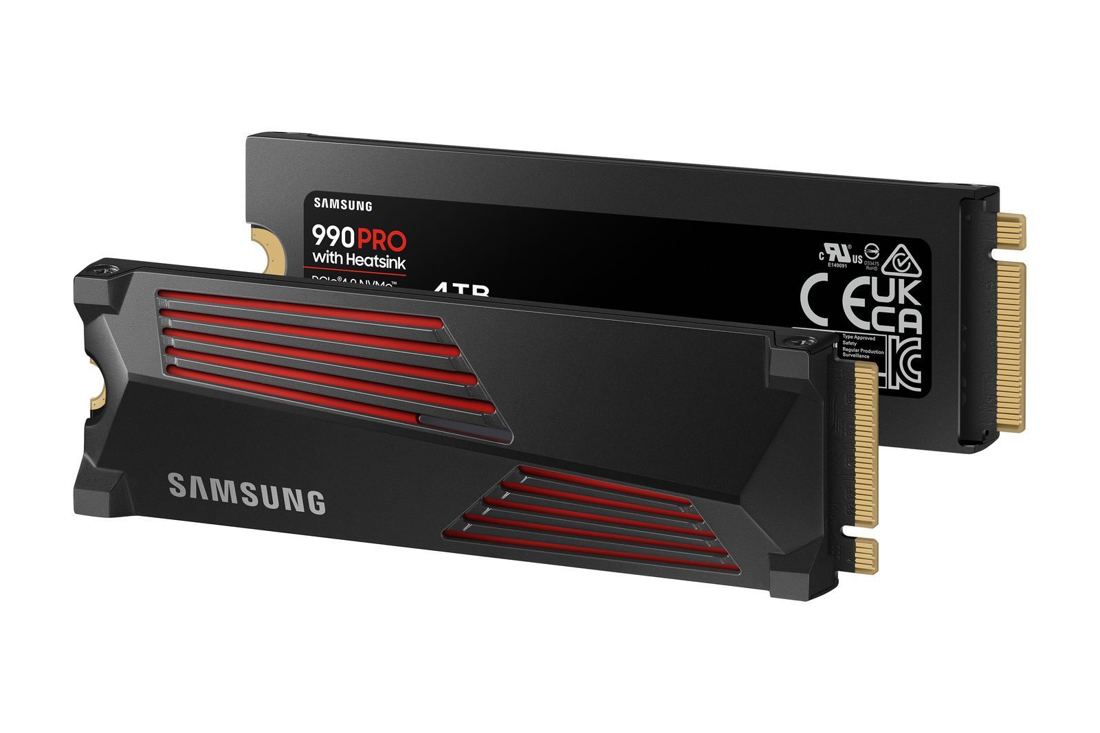 Samsung 990 PRO NVMe 4TB con Dissipatore di calore, SSD interno [MZ-V9P4T0GW]
