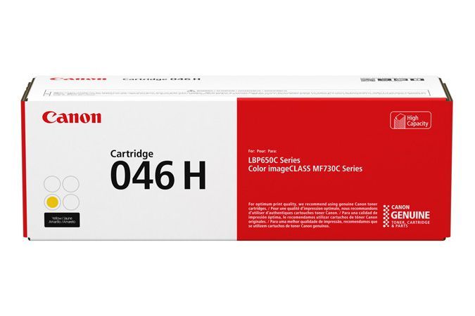 Canon 046 H cartuccia toner 1 pz Originale Giallo [1251C002]