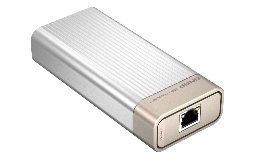QNAP USB 4 Type-C to 1 x 10GBASE-T Network Ad Ethernet 10000 Mbit/s [QNA-UC10G1T]