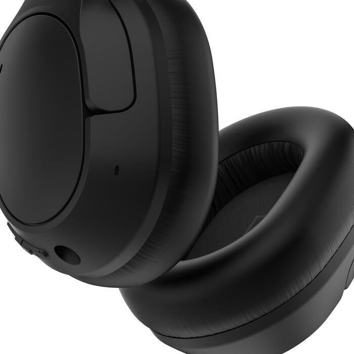 Belkin AUD008HQBK cuffia e auricolare Cuffie Wireless A Padiglione Musica e Chiamate USB tipo-C Bluetooth Nero [AUD008HQBK]