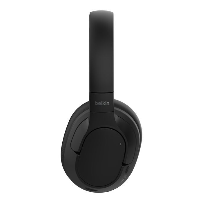 Belkin AUD008HQBK cuffia e auricolare Cuffie Wireless A Padiglione Musica e Chiamate USB tipo-C Bluetooth Nero [AUD008HQBK]