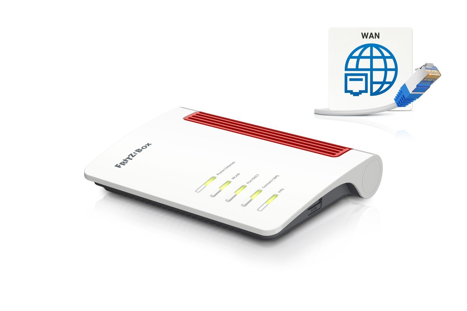 FRITZ!Box 4050 International router wireless Dual-band (2.4 GHz/5 GHz) [20003067]