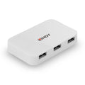 Lindy 43143 perno e concentratore 5000 Mbit/s Bianco [LINDY43143]