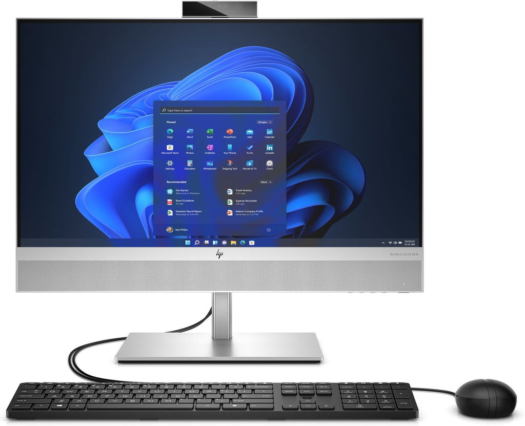 HP EliteOne 840 G9 Intel Core i5 i5-14500 60,5 cm (23.8") 1920 x 1080 Pixel PC All-in-one 16 GB DDR5-SDRAM 1 TB SSD Windows 11 Pro Wi-Fi 6E (802.11ax) Argento [99A46ET#ABZ]