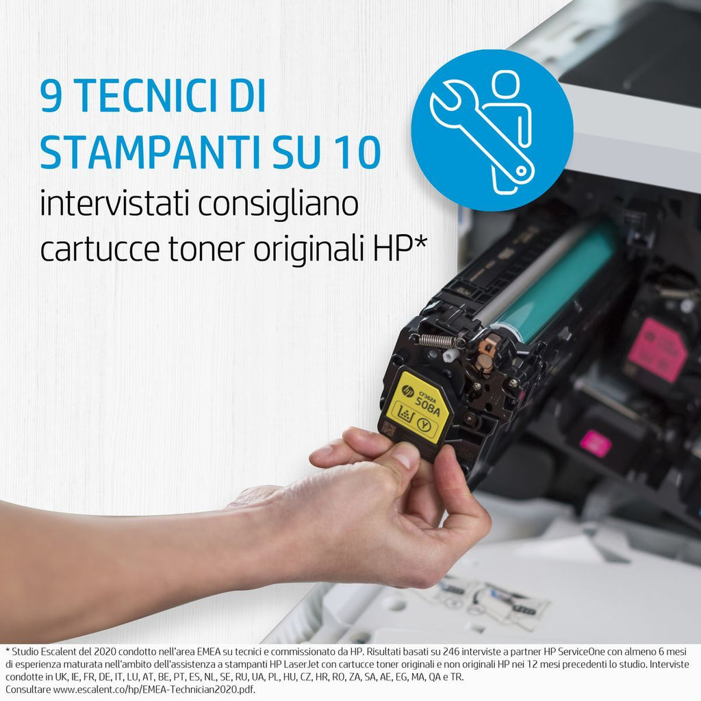 HP Cartuccia Toner originale ciano ad alta capacità LaserJet 201X [CF401X]