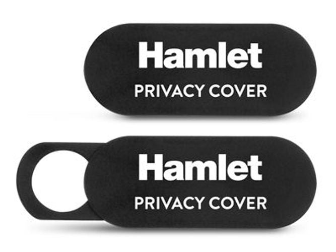 Hamlet HWCAMCV4 accessorio per webcam Copertura di protezione per privacy Nero [HWCAMCV4]