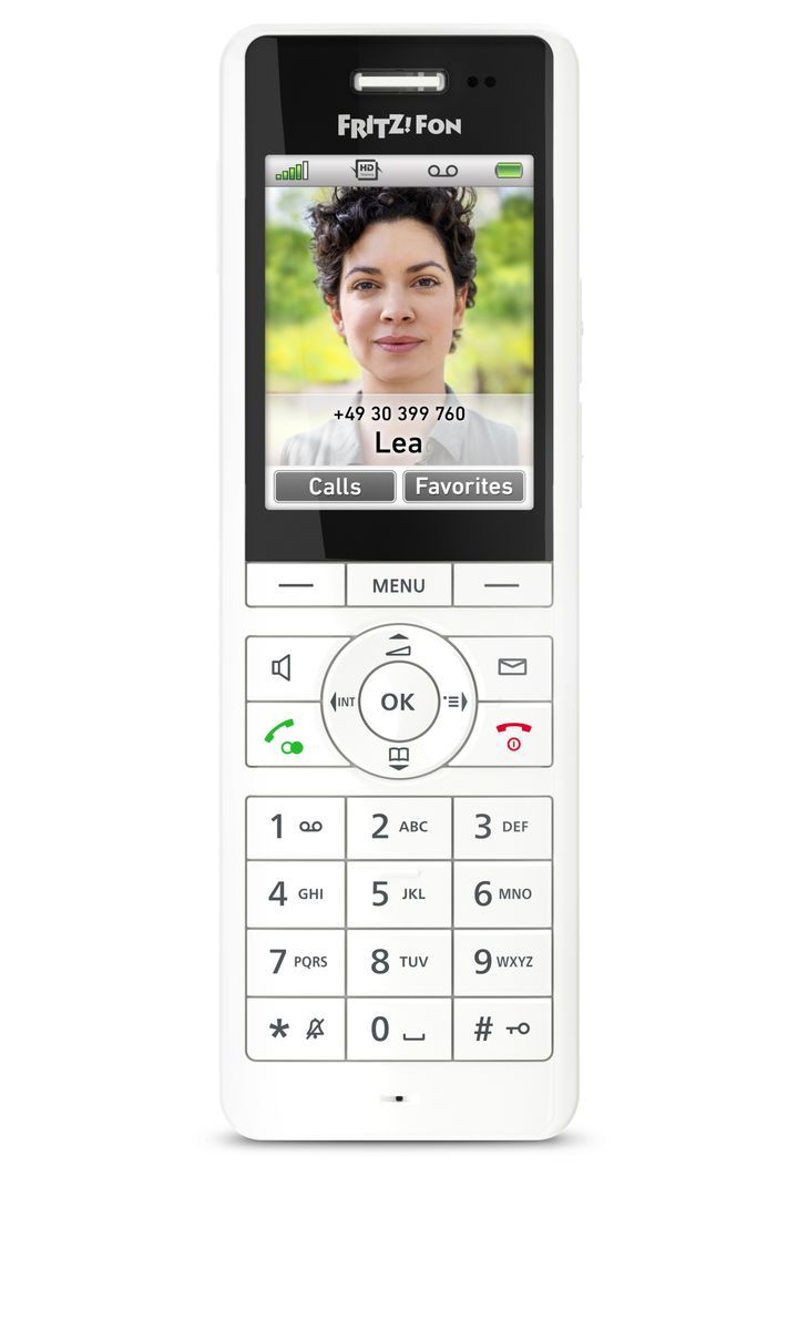 FRITZ!Fon X6 Telefono DECT Identificatore di chiamata Bianco [20003010]