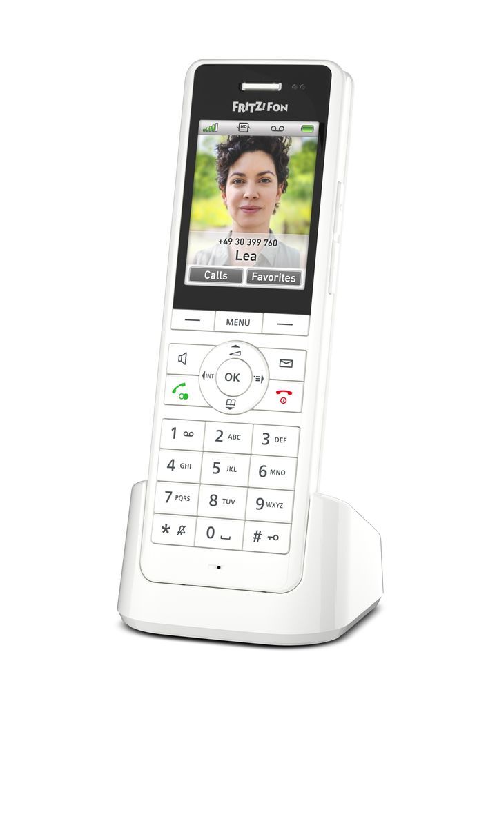 FRITZ!Fon X6 Telefono DECT Identificatore di chiamata Bianco [20003010]