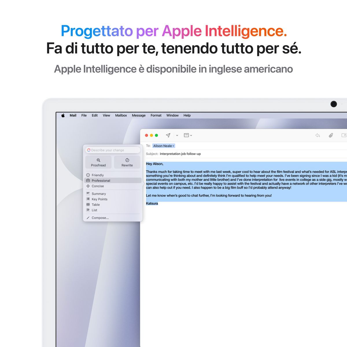 Apple iMac 24"Retina Display 4,5K, Chip M4 con CPU 10core, GPU 10core, 24GB, 512GB SSD, Argento [MCR24T/A]