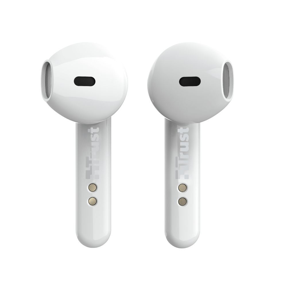 Trust Primo Touch Auricolare True Wireless Stereo (TWS) In-ear Musica e Chiamate Bluetooth Bianco [23783]