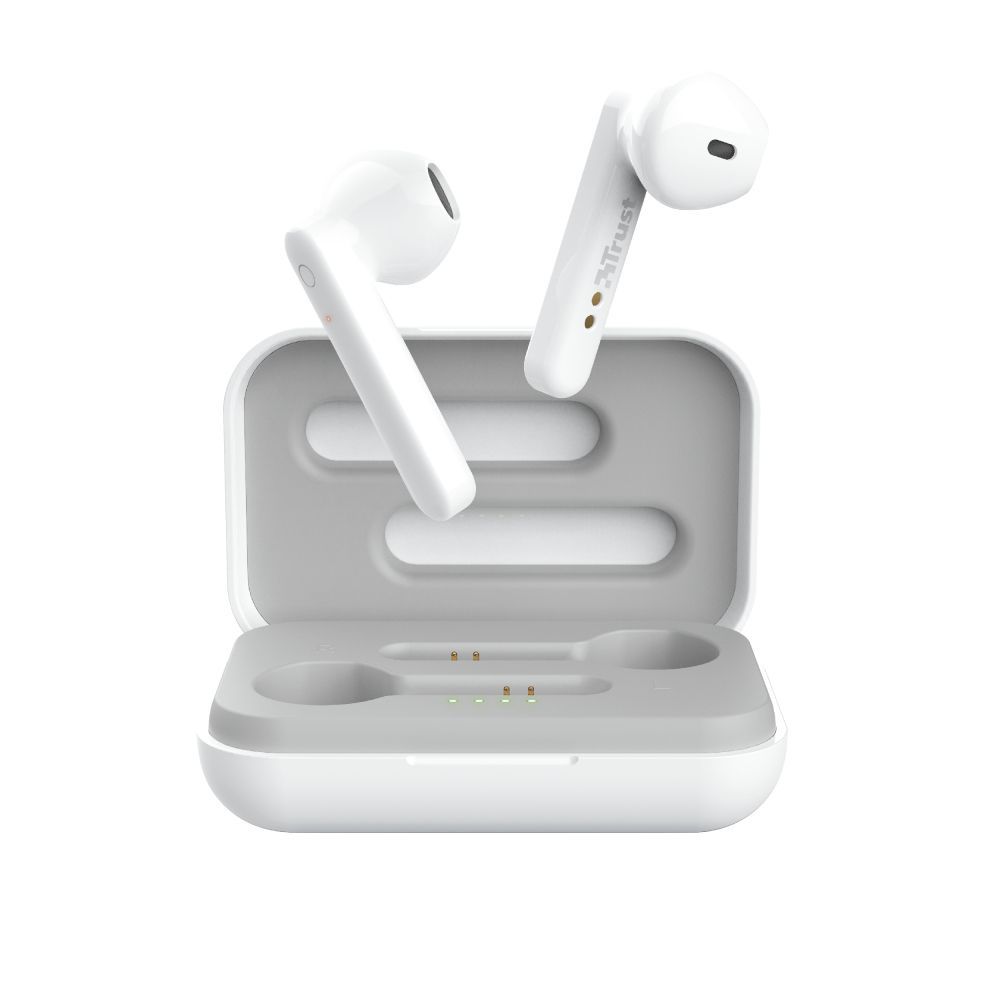 Trust Primo Touch Auricolare True Wireless Stereo (TWS) In-ear Musica e Chiamate Bluetooth Bianco [23783]