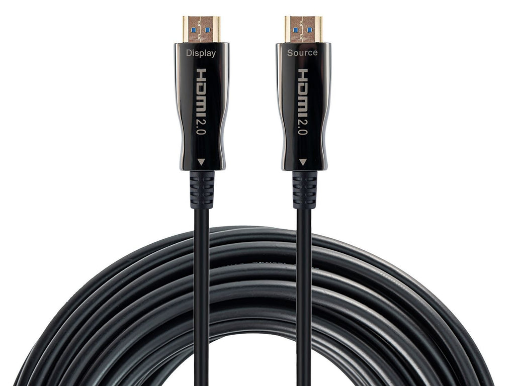 Hamlet XVCHDM-AOM50 cavo HDMI 50 m HDMI tipo A (Standard) Nero [XVCHDM-AOM50]